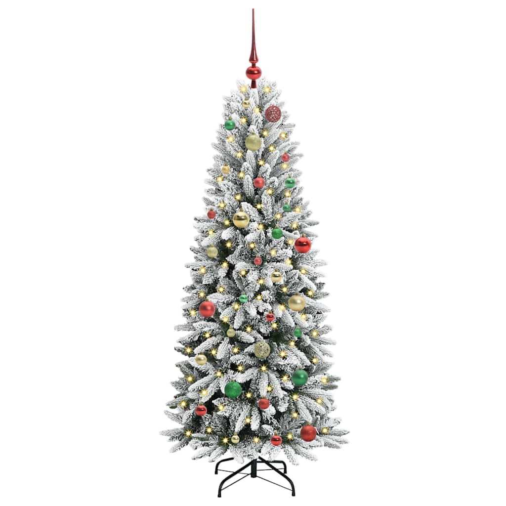 vidaXL Artificial Christmas Tree White 150 cm - 48473