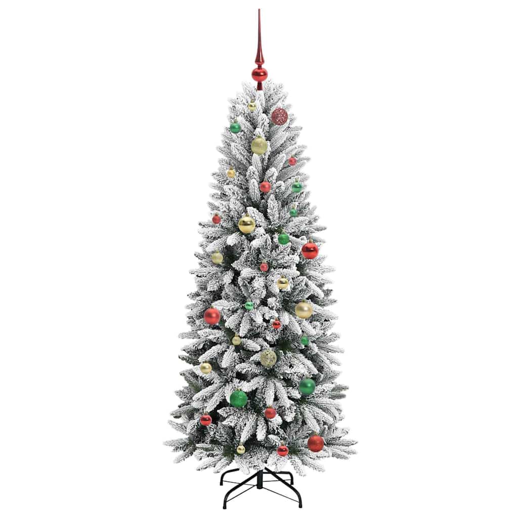vidaXL Artificial Christmas Tree White 150 cm - 48473