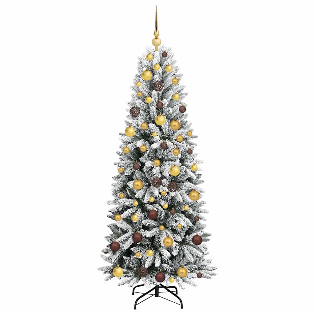 vidaXL Artificial Christmas Tree White 180 cm