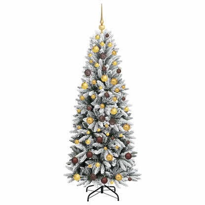 vidaXL Artificial Christmas Tree White 180 cm