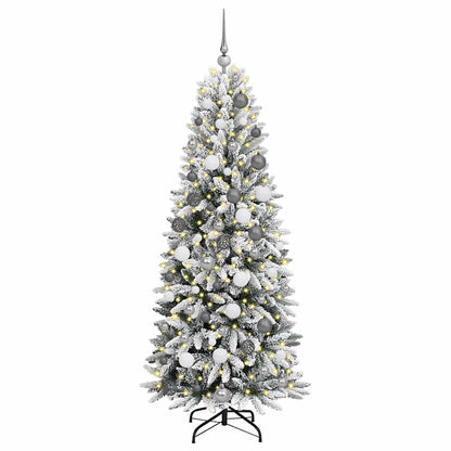vidaXL Artificial Christmas Tree White 180 cm - 48488