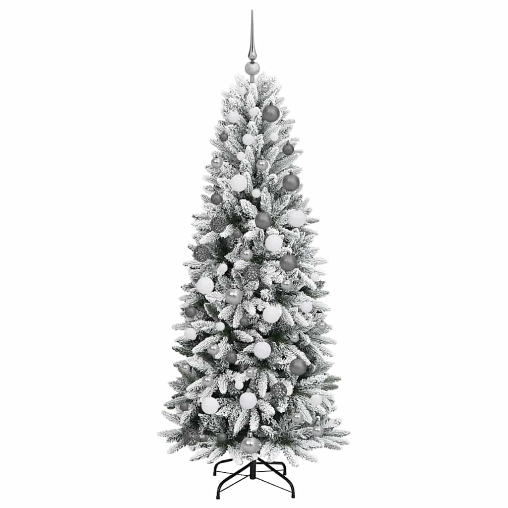 vidaXL Artificial Christmas Tree White 180 cm - 48488