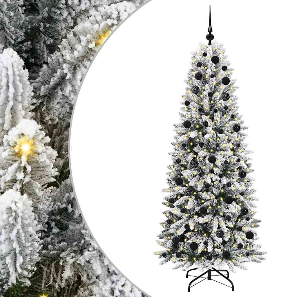 vidaXL Artificial Christmas Tree White 180 cm - 48489