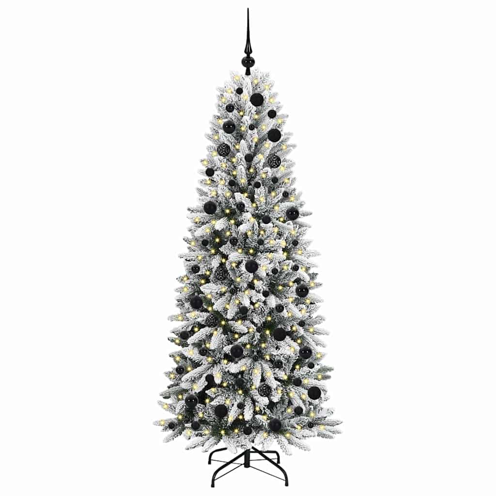 vidaXL Artificial Christmas Tree White 180 cm - 48489