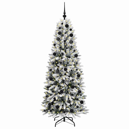 vidaXL Artificial Christmas Tree White 180 cm - 48489