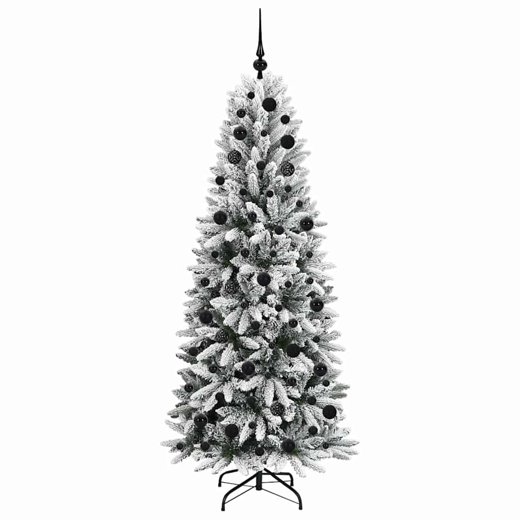 vidaXL Artificial Christmas Tree White 180 cm - 48489
