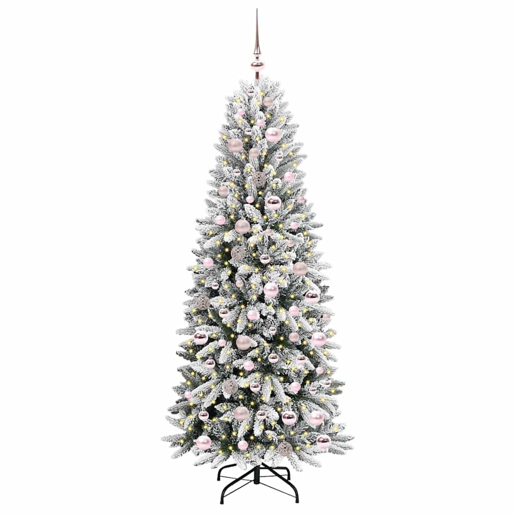 vidaXL Artificial Christmas Tree White 180 cm - 48491