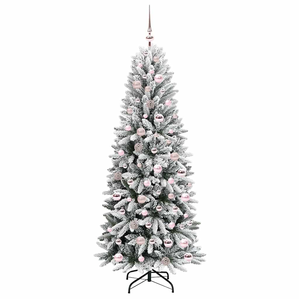 vidaXL Artificial Christmas Tree White 180 cm - 48491