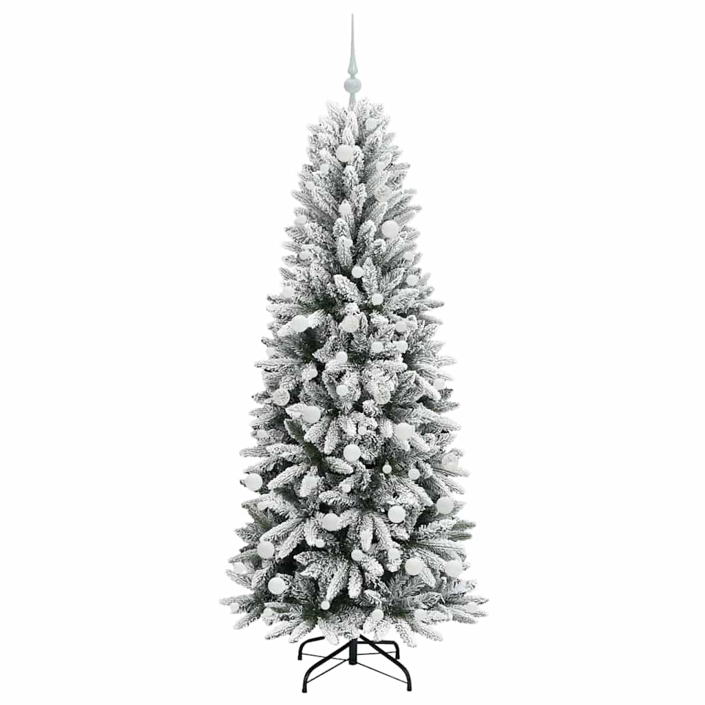 vidaXL Artificial Christmas Tree White 180 cm - 48504