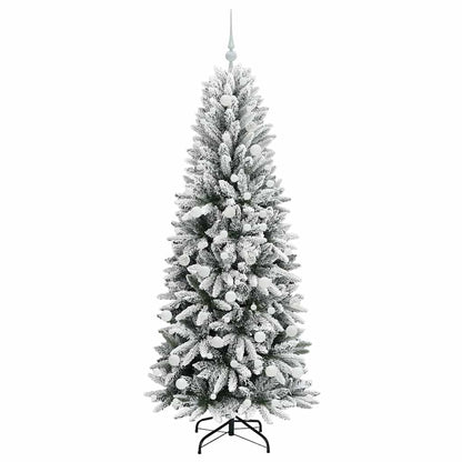 vidaXL Artificial Christmas Tree White 180 cm - 48504