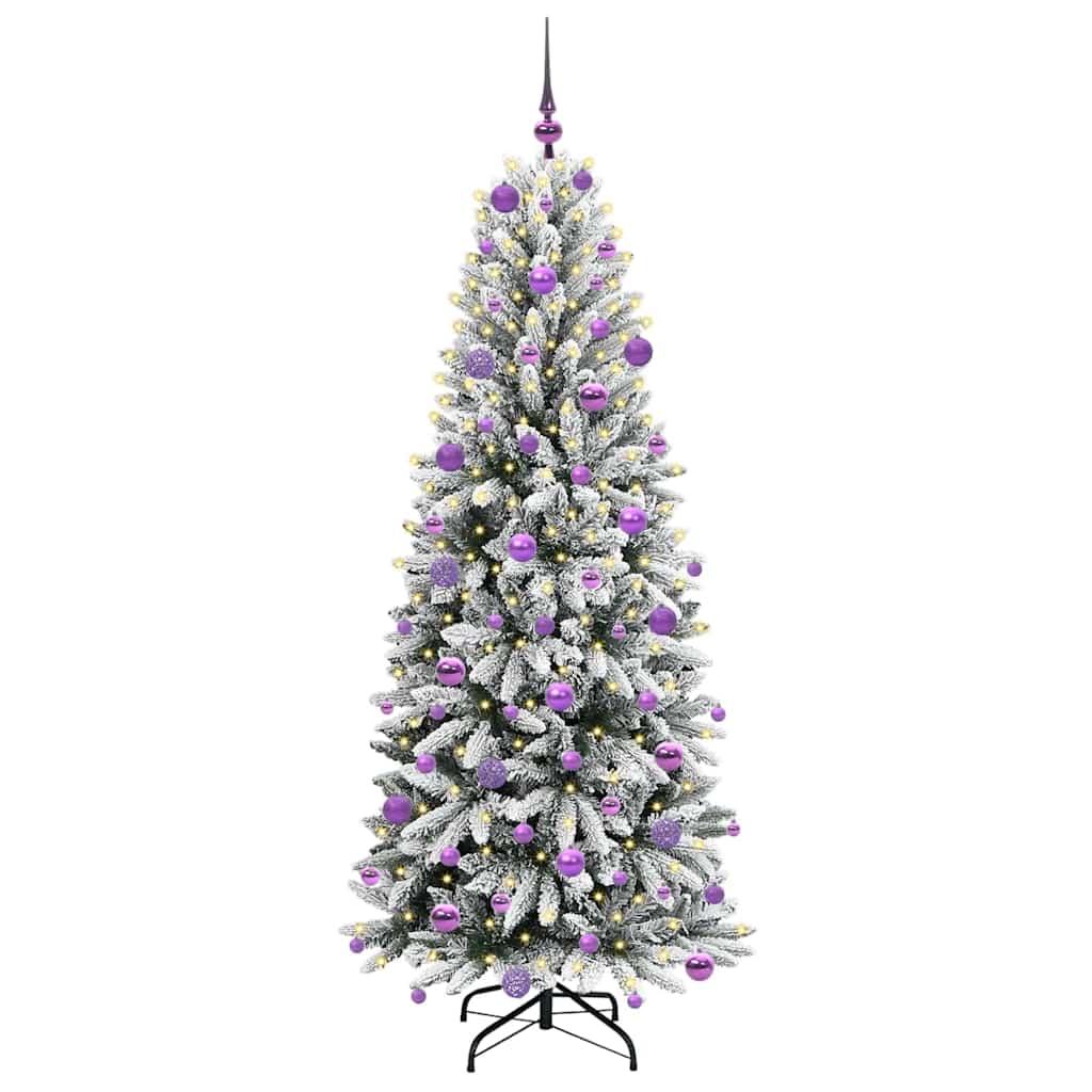 vidaXL Artificial Christmas Tree White 180 cm - 48515