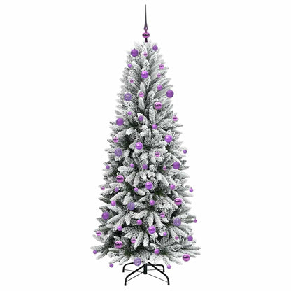 vidaXL Artificial Christmas Tree White 180 cm - 48515