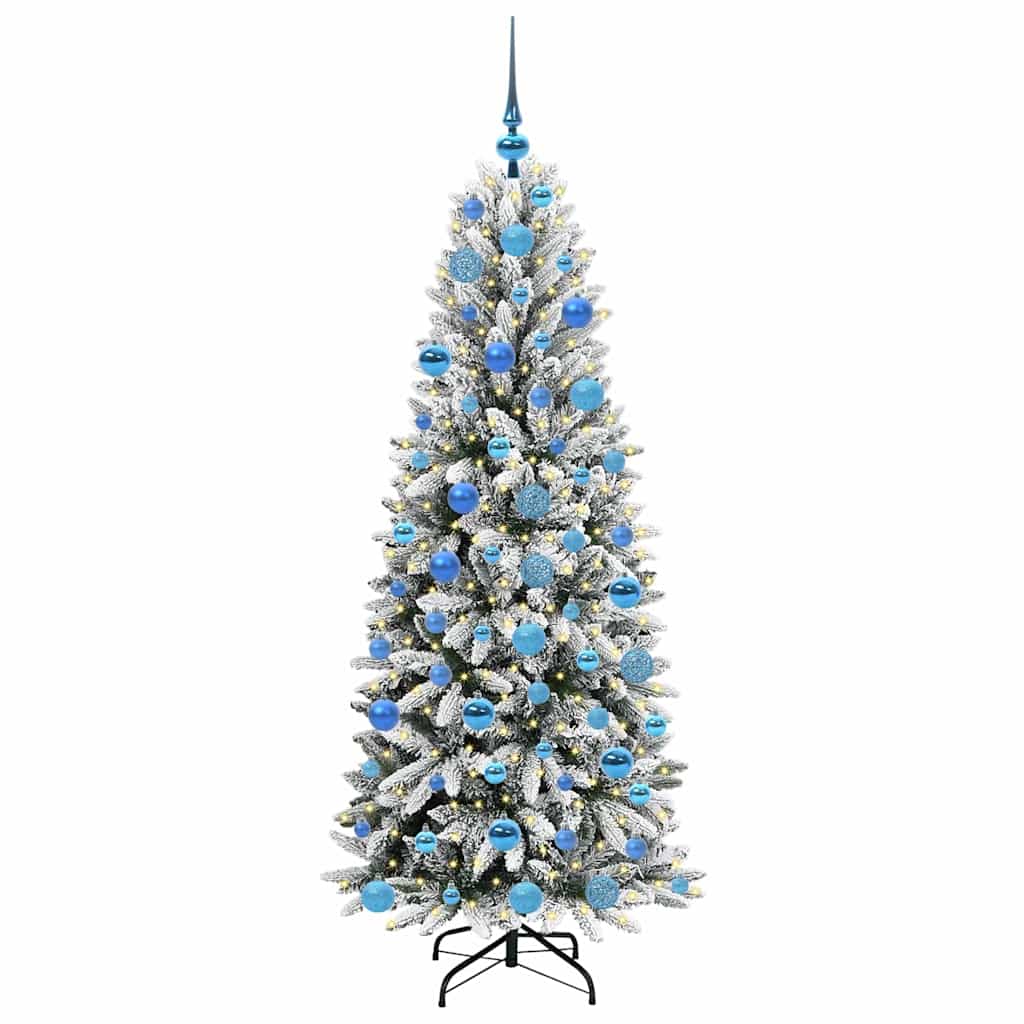 vidaXL Artificial Christmas Tree White 180 cm - 48516