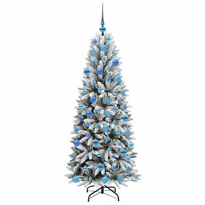 vidaXL Artificial Christmas Tree White 180 cm - 48516