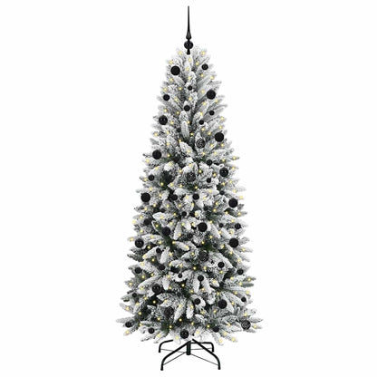 vidaXL Artificial Christmas Tree White 210 cm - 48527