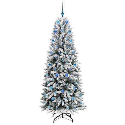vidaXL Artificial Christmas Tree White 210 cm - 48535
