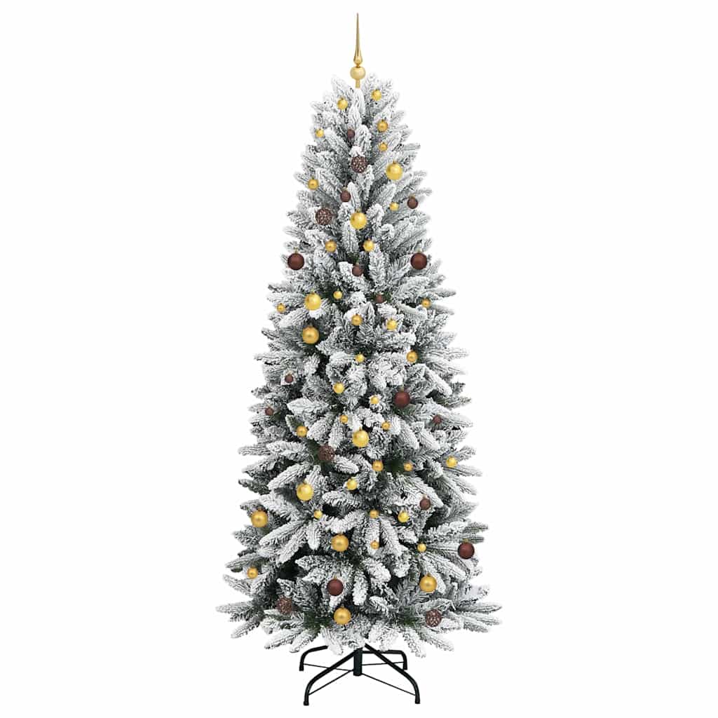 vidaXL Artificial Christmas Tree White 240 cm