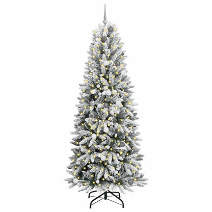 vidaXL Artificial Christmas Tree White 240 cm - 48540