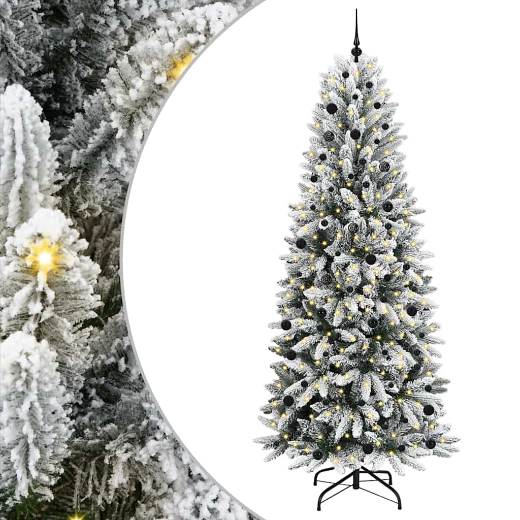 vidaXL Artificial Christmas Tree White 240 cm - 48543