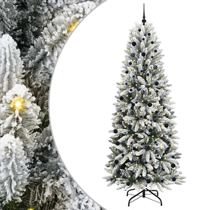 vidaXL Artificial Christmas Tree White 240 cm - 48543