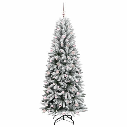 vidaXL Artificial Christmas Tree White 240 cm - 48550