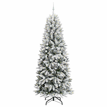 vidaXL Artificial Christmas Tree White 240 cm - 48555