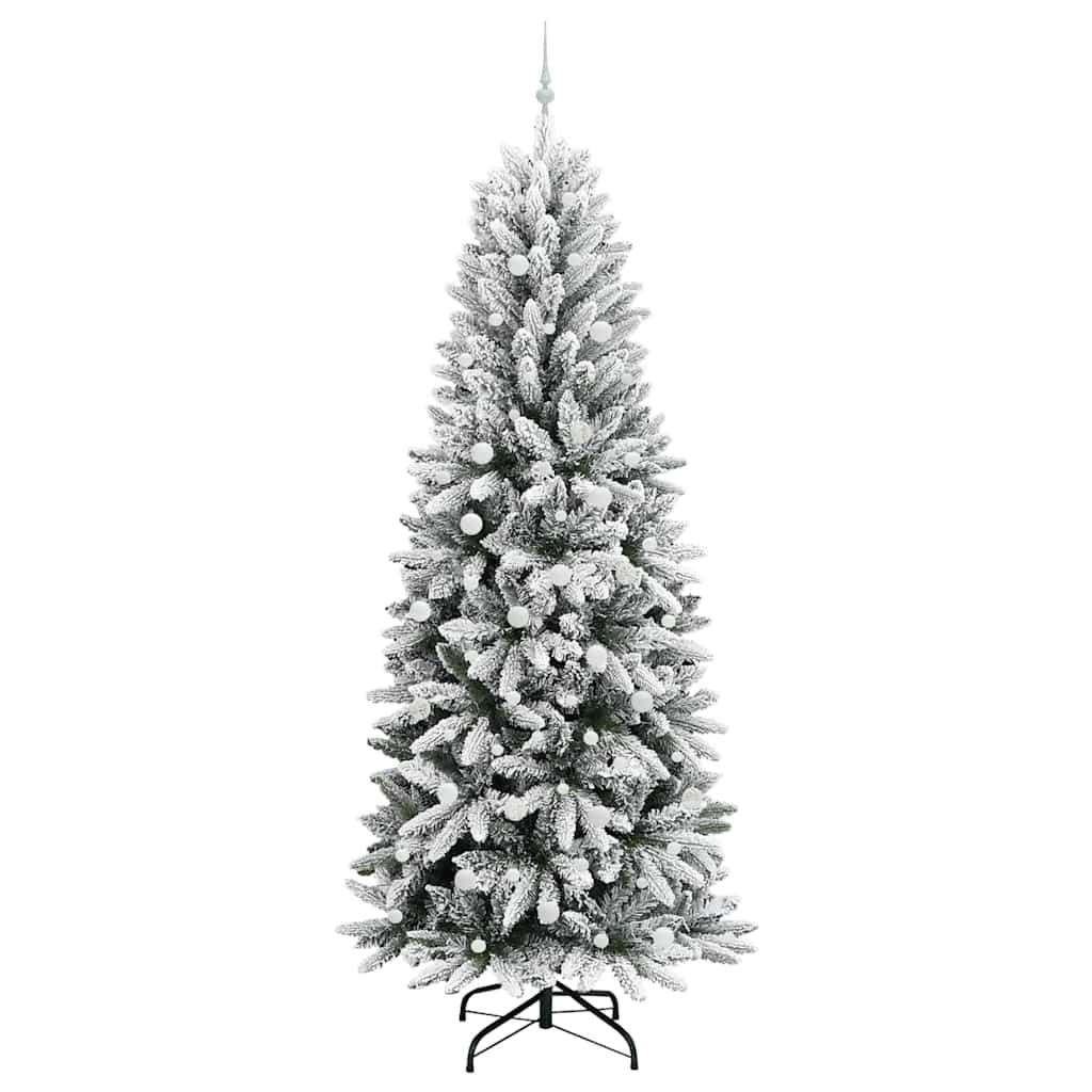 vidaXL Artificial Christmas Tree White 240 cm - 48555