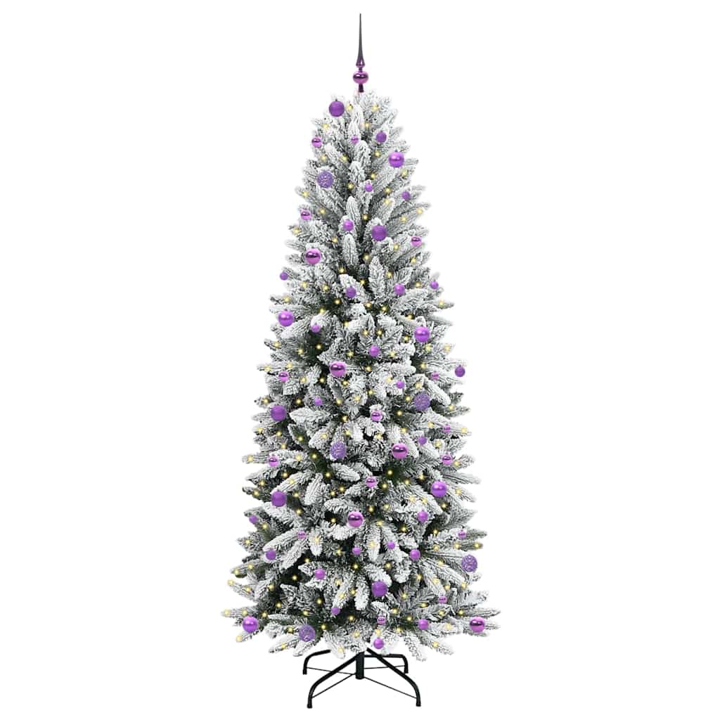 vidaXL Artificial Christmas Tree White 240 cm - 48559
