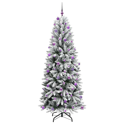 vidaXL Artificial Christmas Tree White 240 cm - 48559