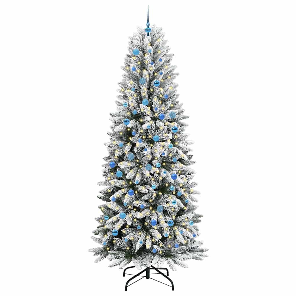 vidaXL Artificial Christmas Tree White 240 cm - 48562