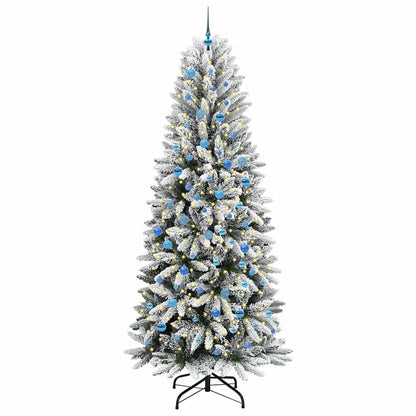 vidaXL Artificial Christmas Tree White 240 cm - 48562