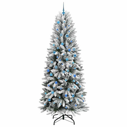 vidaXL Artificial Christmas Tree White 240 cm - 48562