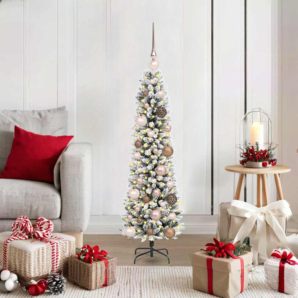 vidaXL Artificial Christmas Tree White 120 cm - 48573