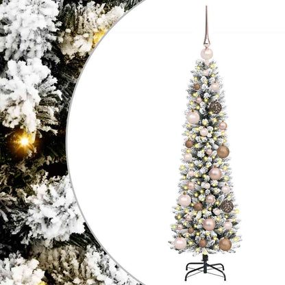 vidaXL Artificial Christmas Tree White 120 cm - 48573