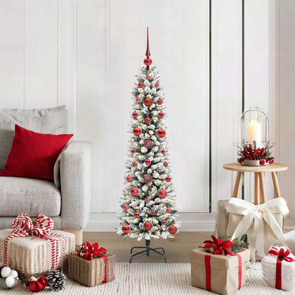 vidaXL Artificial Christmas Tree White 120 cm - 48578
