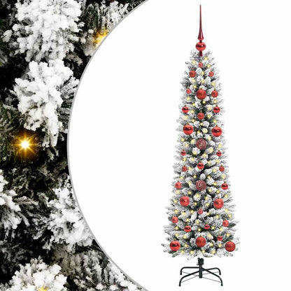 vidaXL Artificial Christmas Tree White 120 cm - 48578