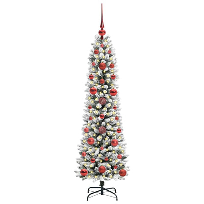 vidaXL Artificial Christmas Tree White 120 cm - 48578
