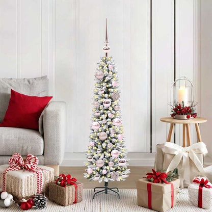 vidaXL Artificial Christmas Tree White 120 cm - 48588