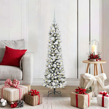 vidaXL Artificial Christmas Tree White 120 cm - 48599