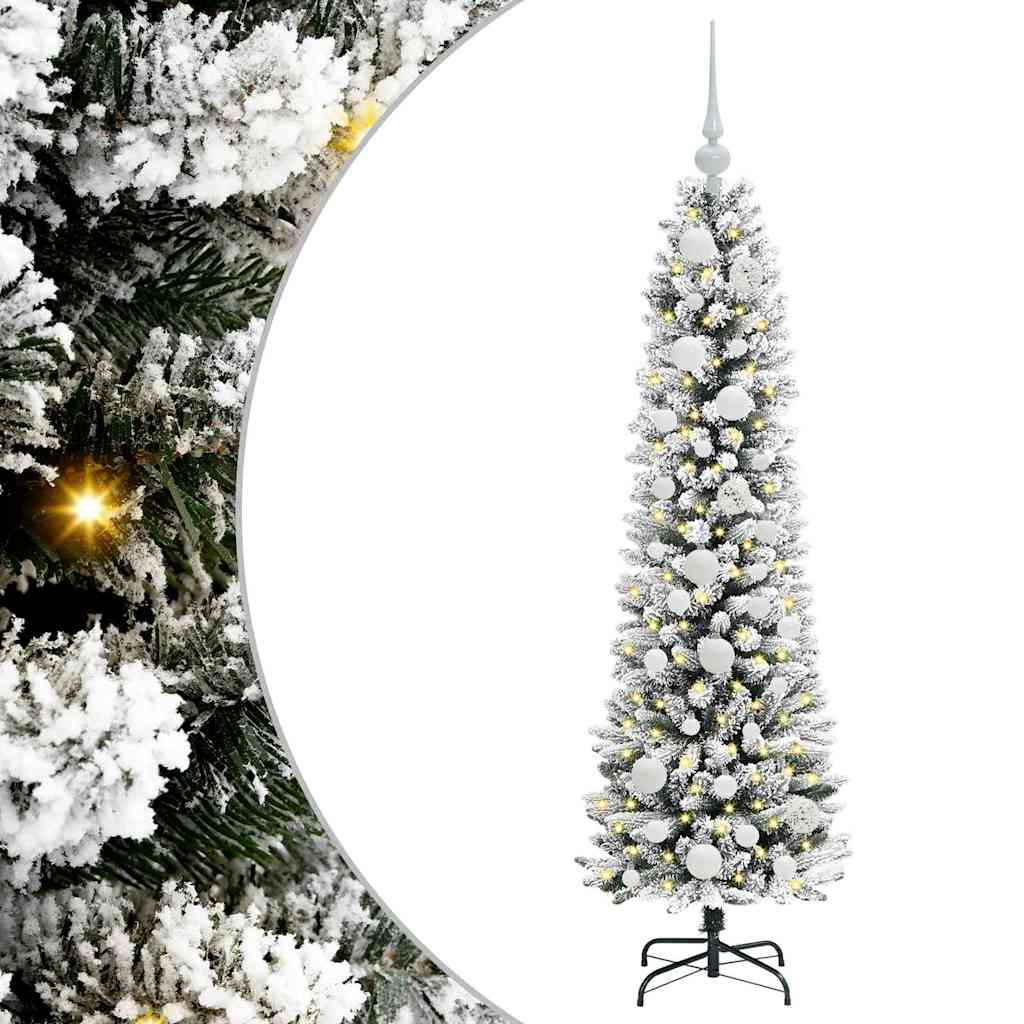 vidaXL Artificial Christmas Tree White 120 cm - 48599