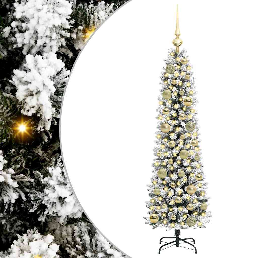 vidaXL Artificial Christmas Tree White 120 cm - 48600