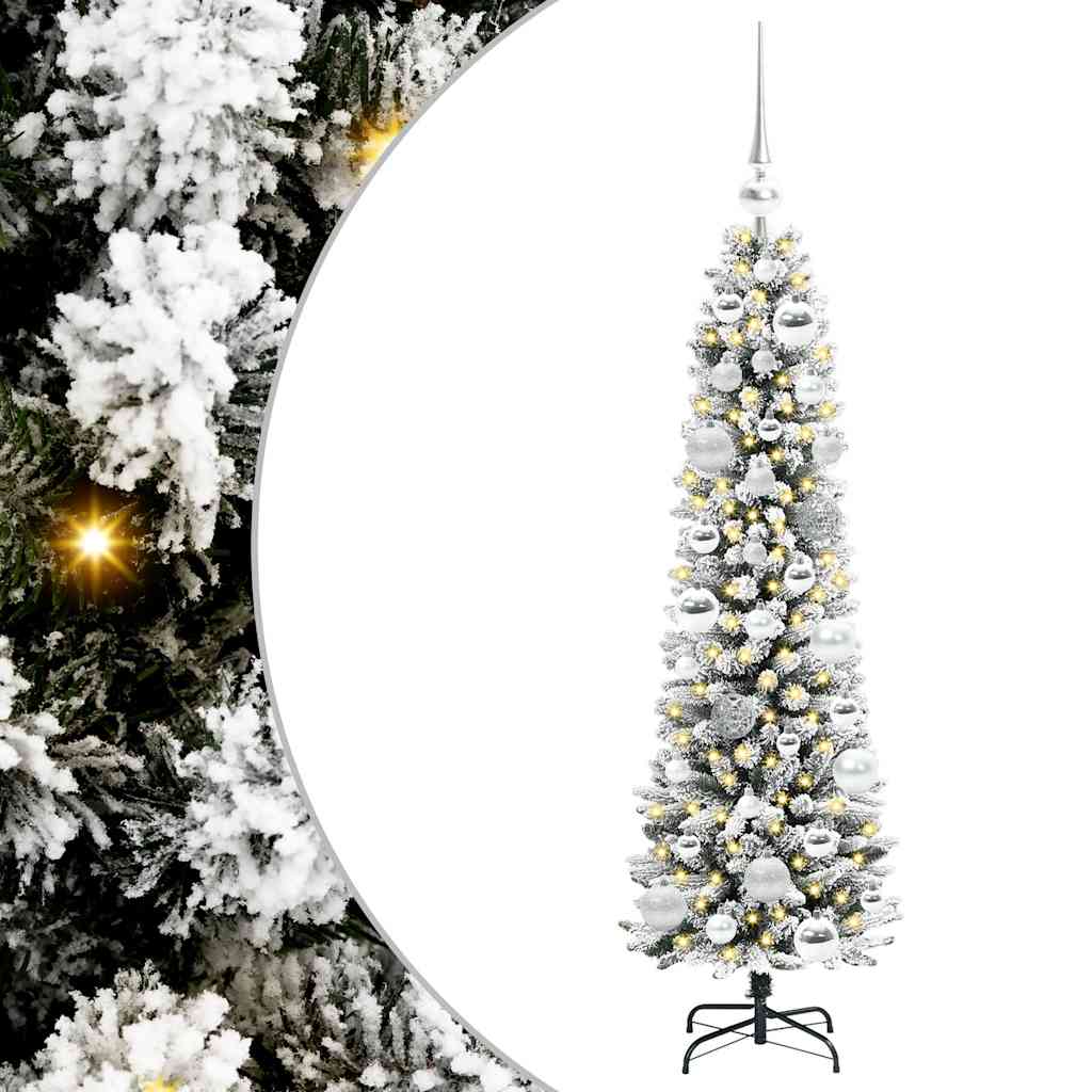 vidaXL Artificial Christmas Tree White 120 cm - 48601