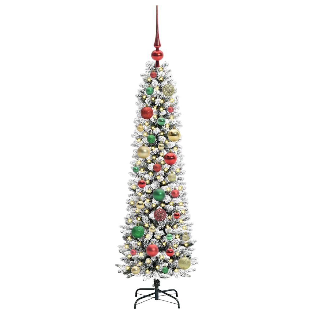 vidaXL Artificial Christmas Tree White 120 cm - 48634
