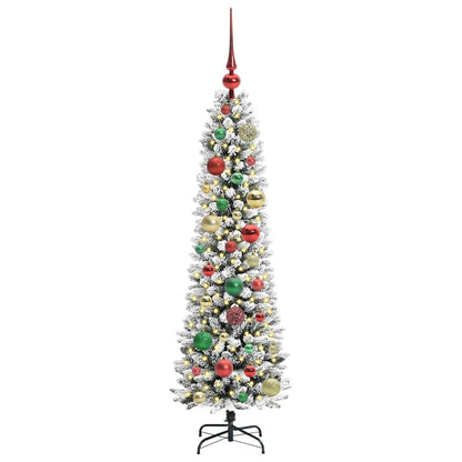 vidaXL Artificial Christmas Tree White 120 cm - 48634