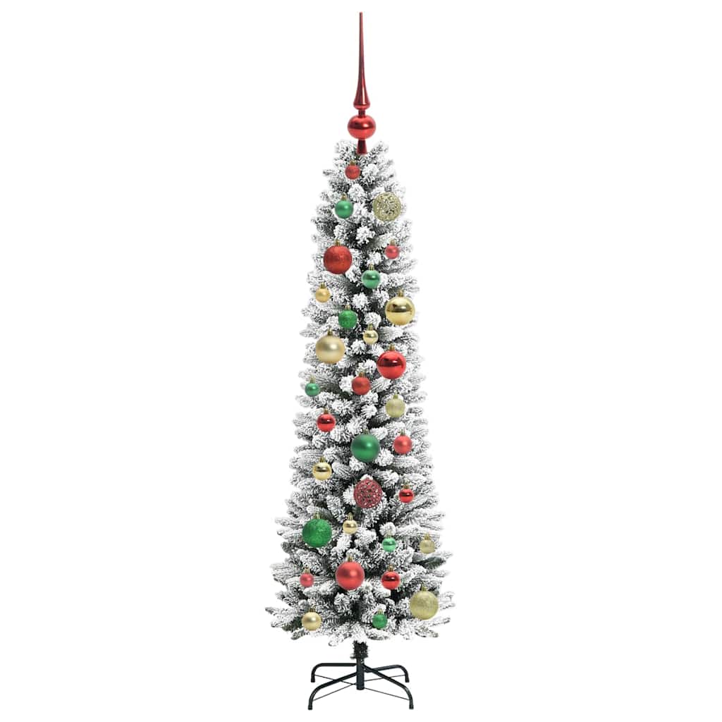 vidaXL Artificial Christmas Tree White 120 cm - 48634