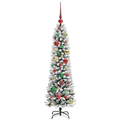 vidaXL Artificial Christmas Tree White 120 cm - 48634