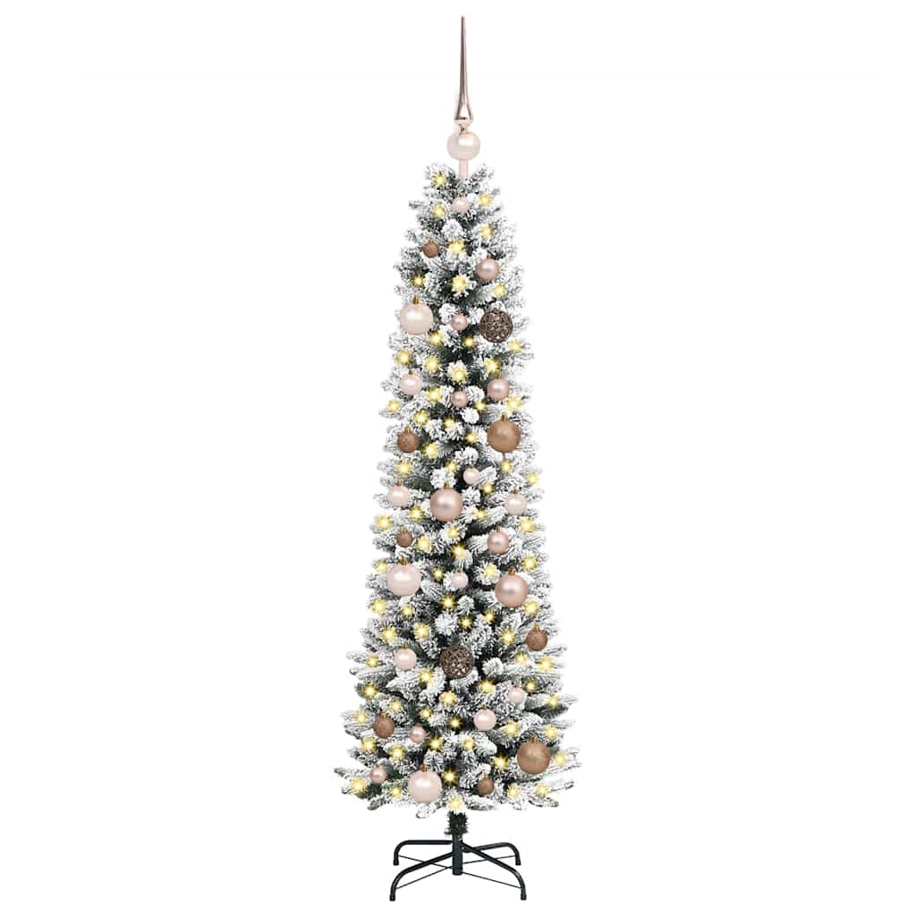 vidaXL Artificial Christmas Tree White 150 cm - 48639