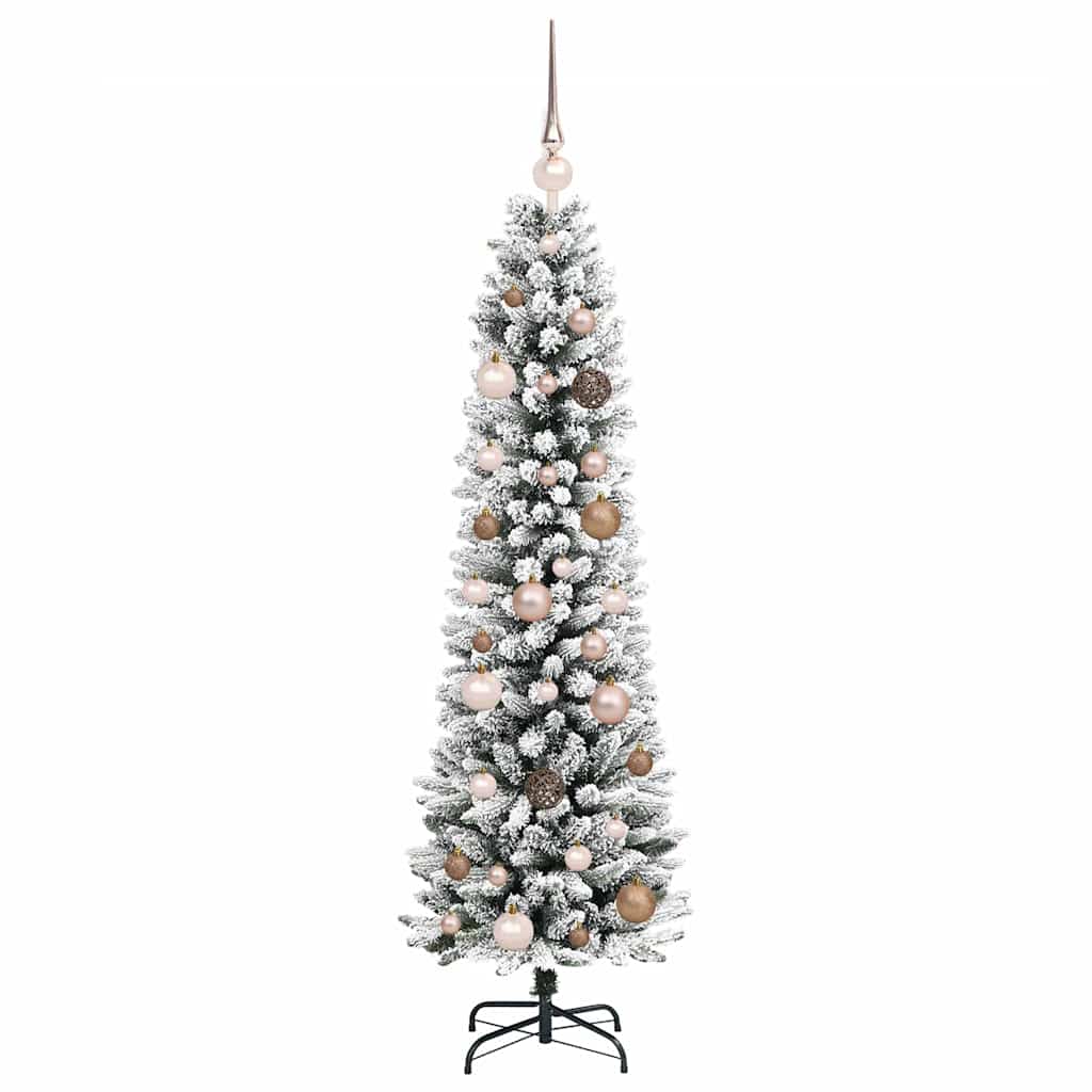 vidaXL Artificial Christmas Tree White 150 cm - 48639