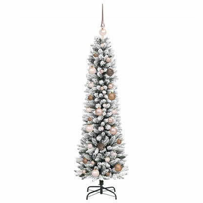 vidaXL Artificial Christmas Tree White 150 cm - 48639