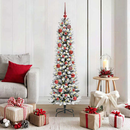 vidaXL Artificial Christmas Tree White 150 cm - 48640